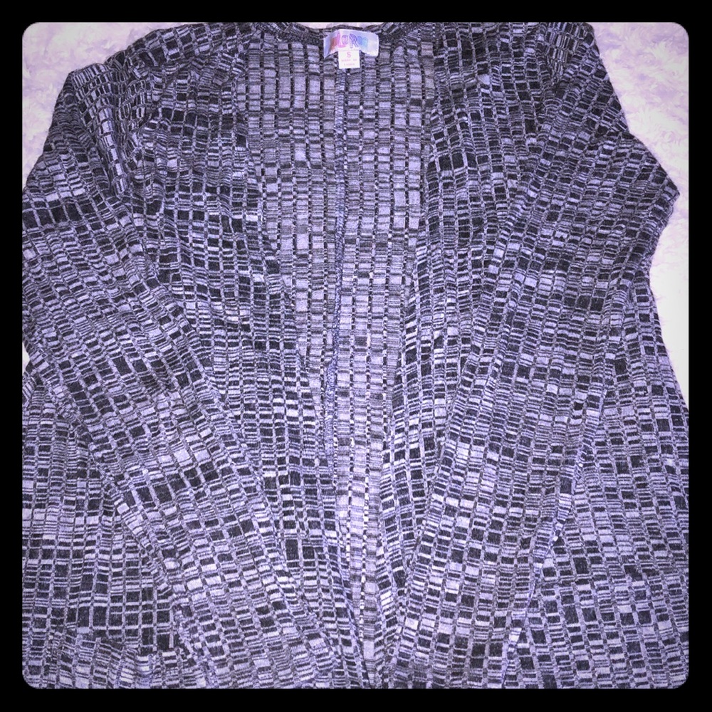 LuLaRoe Sarah Small Gray EUC